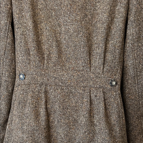 Bonnie & Norma Vintage Brown Wool/Silk Blazer size 8 - Picture 8 of 10